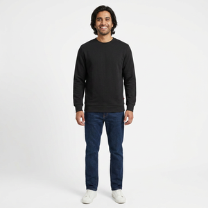 Sudaderas Lisas con Cuello Redondo y Logotipo Personalizado, Diseño Nuevo, Materiales Originales, Sudaderas para Hombre en Venta - Product Image 1