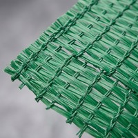 Filet d'ombrage robuste vert anti-UV en PEHD pour serre, abri de voiture, cour, jardin, protection solaire et couverture rafraîchissante extérieure
