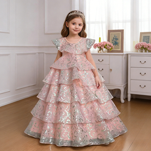 Vestidos <span class=keywords><strong>de</strong></span> Lujo con Lentejuelas Rosas <span class=keywords><strong>para</strong></span> Niñas, Vestidos <span class=keywords><strong>de</strong></span> Flores <span class=keywords><strong>para</strong></span> Mujeres y Niñas, Vestidos <span class=keywords><strong>de</strong></span> Princesa <span class=keywords><strong>para</strong></span> Fiestas <span class=keywords><strong>de</strong></span> <span class=keywords><strong>Cumpleaños</strong></span> y Bailes <span class=keywords><strong>de</strong></span> Graduación, Venta al Por Mayor - Product Image 1