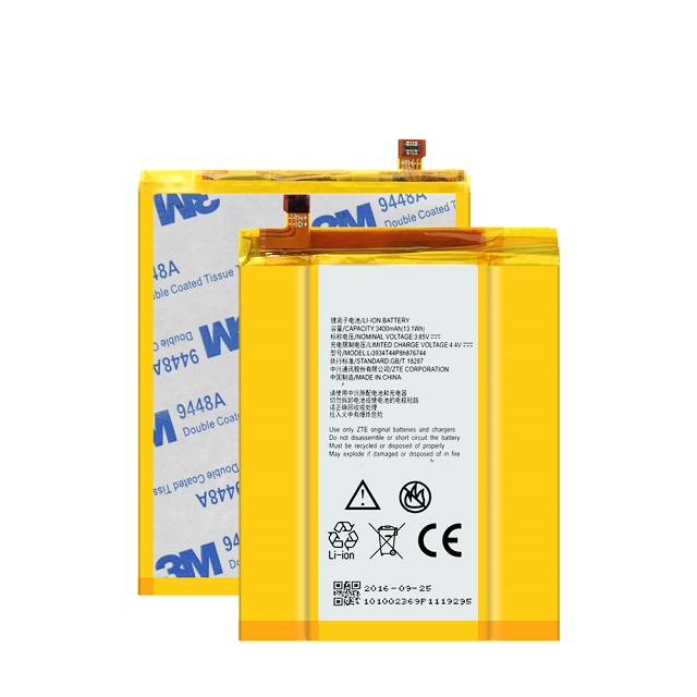 Аккумулятор Li3934T44P8h876744 на 3400 мА · ч для мобильных телефонов ZTE ZMax Pro Z981