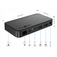 Prix d'usine Lemon TV L1 Android 10 H313 2GB 8GB 4k Dulal Band Wifi6 Android TV BOX avec lecteur LemonTV