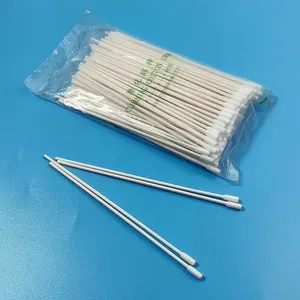 6-Inch Industrial Clean Cylindrical Dust-Free Purified Cotton Swab For Cleaning Applications