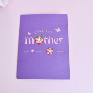 Carte cadeaux découpée à la main pour I Love <span class=keywords><strong>Mom</strong></span> 3D <span class=keywords><strong>Pop</strong></span> Up cartes de vœux - Product Image 5