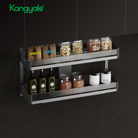 Panier de rangement électrique automatique à commande vocale intelligente pour armoire de cuisine, avec levage vertical pour fruits et légumes