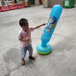 Precio de fábrica, diseño personalizado, lindo PVC, boxeo, bolsa <span class=keywords><strong>Bop</strong></span>, juguete, vaso inflable para niños - Product Image 2