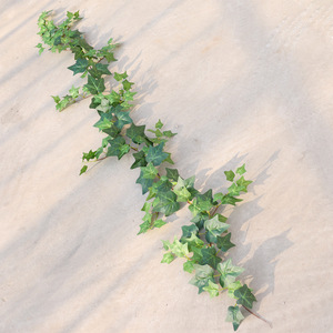 Hua Qianyun - Enredaderas Artificiales de Hiedra de 100cm-200cm con Hojas de Seda para Decoración de Bodas y Hogar - Product Image 3