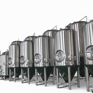 Meilleur prix : Ligne de brassage de bière artisanale en acier inoxydable 300L 500L par jour avec PLC et cuve sous pression - Product Image 5