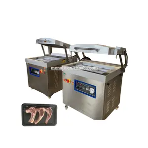 high speed vacuum skin packing machine price meat skin pack film tray for skin packing