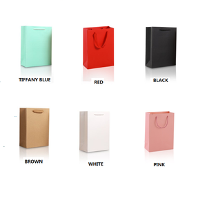 Bolsas de Papel para Compras con Logotipo Personalizado en Dorado, Impresas en Negro, Blanco, Verde y Rosa, Bolsas de Regalo de Papel con Relieve - Product Image 6