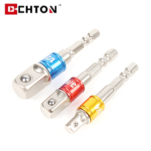 3 piezas 1/4 "3/8" 1/2 "vástago hexagonal tuerca cuadrada controlador de broca de varilla de extensión hembra juego de adaptador - Product Image 3