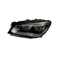 Ensemble de phares LED pour BMW Série 7 F02 F01, bande LED Angel Eyes, phare avant, années 2009-2015