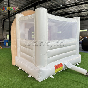 Château gonflable arc-en-ciel de taille personnalisée 3x3, château gonflable <span class=keywords><strong>avec</strong></span> <span class=keywords><strong>petit</strong></span> <span class=keywords><strong>toboggan</strong></span> pour enfants, pour la cour - Product Image 4