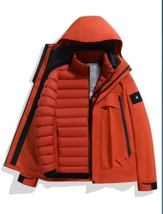 <span class=keywords><strong>Veste</strong></span> imperméable coupe-vent <span class=keywords><strong>3</strong></span>-<span class=keywords><strong>en</strong></span>-<span class=keywords><strong>1</strong></span> pour <span class=keywords><strong>femme</strong></span>, avec capuche, <span class=keywords><strong>en</strong></span> tissu solide, doublée de polaire <span class=keywords><strong>Tex</strong></span>, pour toutes les saisons - Product Image 6