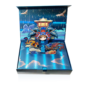 Tùy Chỉnh Thiết Kế Nổ Trà 3D Hộp <span class=keywords><strong>Pop</strong></span> up Nổ Hình Ảnh Bất Ngờ Gấp Trà Hộp Quà Tặng - Product Image 2