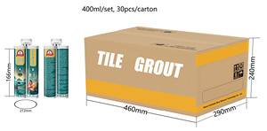 KAYSDAA Scellant de <span class=keywords><strong>joint</strong></span> de <span class=keywords><strong>carrelage</strong></span> en résine anti-jaunissement résistant aux UV pour balcon extérieur et carreaux de chauffage par le sol - Product Image 6