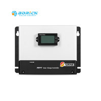 Contrôleur de charge solaire MPPT 70A 80A 100A 12V 24V 48V avec fonction d'éclairage TTL RS485 BT, efficacité >99%, directement de l'usine