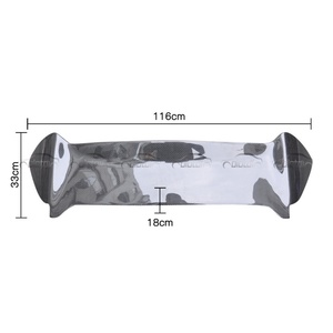 Carbon Fiber Rear Trunk Lip Tail Wings <b>Boot</b> Ducktail Roof Spoiler With LED for Honda Civic EP3 2001-2005 - Product Image 3