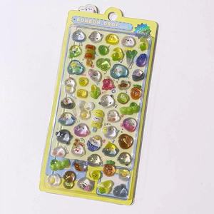 2025 personalizado lindo 3D PVC pegatina pegatinas decorativas juguetes de bebé pegatinas 3D para niños - Product Image 4