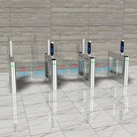 Control DE ACCESO DE torniquete SEWO para gimnasio, código de barras, lector de tarjetas RFID, sistema de Control DE ACCESO DE torniquete de puente peatonal