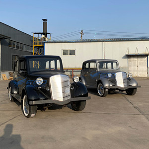 Coche eléctrico clásico vintage negro de 5 plazas del fabricante chino, ecológico y duradero - Product Image 2