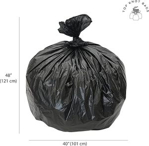 Bolsas de Basura Resistentes Tough Bag de 40-45 Galones (Paquete de 125) |   Bolsas de Basura Negras |   39, 40, 42, 45 Galones |   Hecho en EE. UU. - Product Image 2