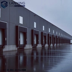 Estructura de Acero Ligero Estándar GB en Oferta, Almacén, Taller, Hangar, Construcción con Columnas Centrales, Soldadura y Corte, Marca SYLY - Product Image 2