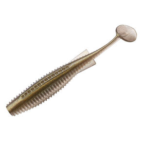 Leurre souple Fish Trainer Flying Wing T Tail 2,6 pouces 3,0 pouces à coulée lente pour la pêche au bar en eau douce - Product Image 1