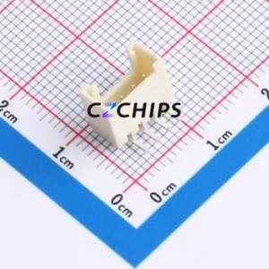 WAFER-HY2.0-4PWZ-Y62 Wire-to-Board Pin Header Bent Lead Through Hole,P=2mm Connector 1x4P 2mm Right Angle Insert HY - Product Image 1