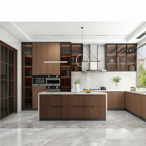 Fabricant d'armoires de cuisine sur mesure d'usine du Shandong avec 8 ans d'expérience, unités de cuisine compactes tout-<span class=keywords><strong>en</strong></span>-un mobiles <span class=keywords><strong>en</strong></span> 3 pièces - Product Image 5