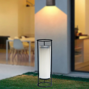 Lampe de jardin en fer forgé à énergie solaire, LED, étanche, pour cour extérieure - Product Image 2