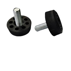 <b>Adjustable</b> Feet Eight-Hole Black Plastic Furniture Pads Non-Slip Wardrobe <b>Table</b> Chair <b>Legs</b> Protection Pad T01 - Product Image 3