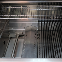 Barbecues encastrables à gaz en acier inoxydable à 4 brûleurs avec allumage électronique fabriqués en Chine