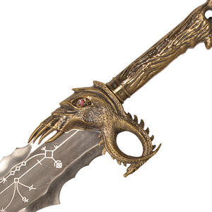 Venta caliente de fábrica 52 cm Ruby War God <span class=keywords><strong>Kratos</strong></span> Sword Chaos Sword <span class=keywords><strong>Cosplay</strong></span> Collection - Product Image 1