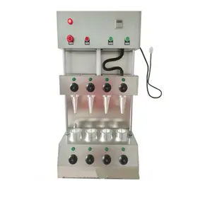 Commercial Full Automatic Waffle Biscuit Gelato Baking Line Kuih Kapit Maker Rolled Sugar Ice Cream Cone Making Machine Price