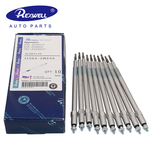 Bougies de préchauffage pour <span class=keywords><strong>moteur</strong></span> <span class=keywords><strong>diesel</strong></span> haute performance, bougies d'allumage pour Nissan Urvan E25 ZD30 11065-2W20A 11065-2W21A - Product Image 2