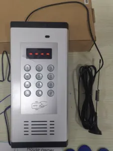 Interruptor de relé SMART GSM compatible con tarjeta RFID conversación bidireccional versión 2G/4G resistente al agua llamada gratuita controlada por teléfono