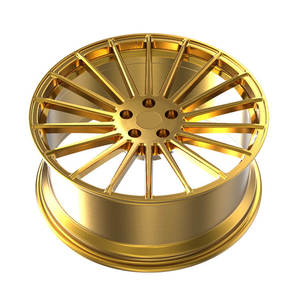 Cerchio Monoblocco Dorato a 22 Pollici con Razze Multiple 114.3, Ruota Forgiata da 21 Pollici 5x114.3 per Lada <span class=keywords><strong>Niva</strong></span> - Product Image 3