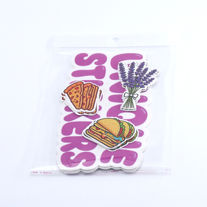 Tem nhãn dán hoạt hình hologram in tùy chỉnh, chất liệu vinyl, chống nước, tự dính, cắt theo khuôn - Product Image 2