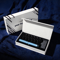 Astuccio Magnetico Personalizzabile con Logo per Applicatori Cosmetici, Organizzatore da Viaggio, Custodia Protettiva Portatile Vuota per Penne