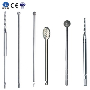 Juego de instrumental quirúrgico ENT para columna vertebral: Fresa de diamante redonda para artroscopia, broca de bola, ¡en oferta! - Product Image 6
