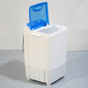Mini Lavadora Doméstica de 7.5 kg, 3 en 1, Semiautomática, con Diseño de Apertura Superior, Lavadora de Carga Superior - Product Image 4