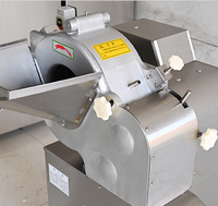 Machine à couper les légumes et les fruits Pomme de terre Carotte Tomate Mangue Pomme Dicer Noix de coco Machine à dés Oignon