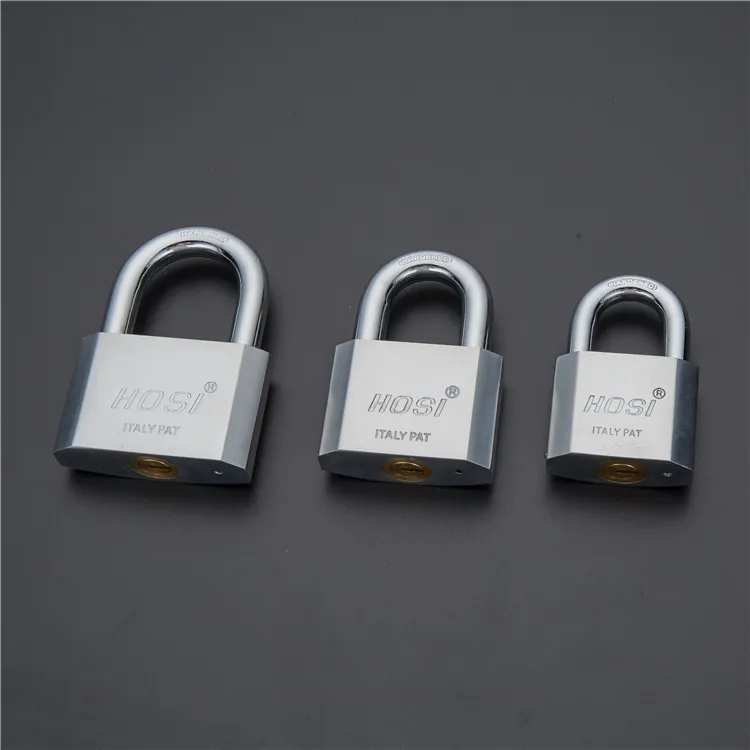 Yiwu Factory Iron Door Lock Heavy Duty Padlock With 4 Keys