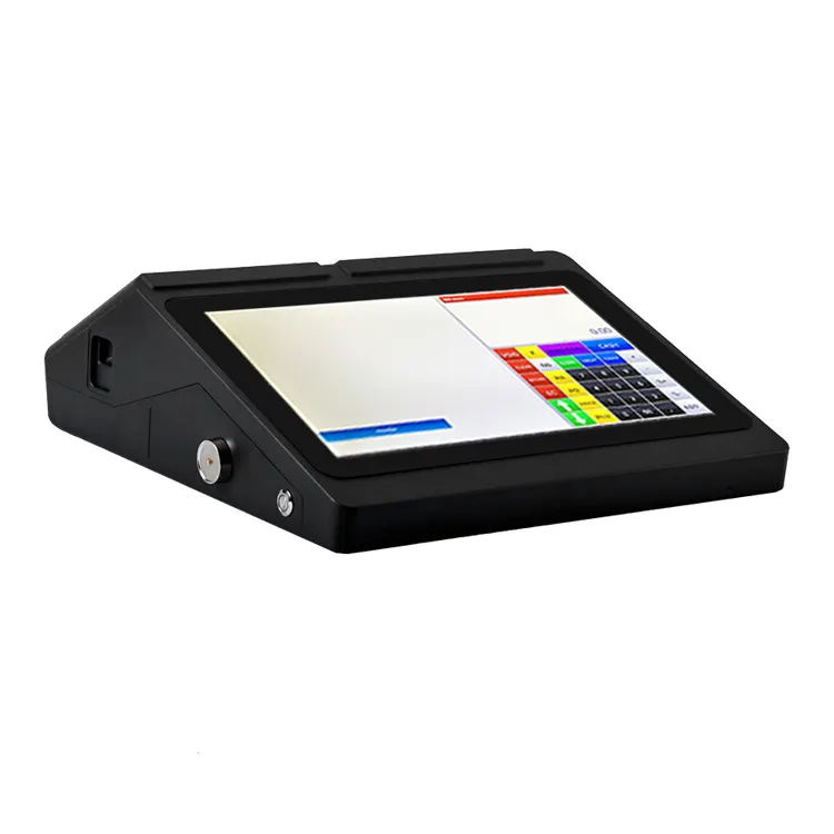 J1900 Quad Core Tablet pos máquina todo en uno Windows compatible con lector NFC