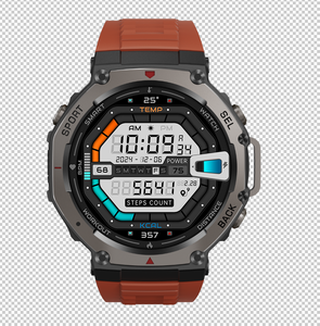 DF DM58 2025 Nuevo Reloj Inteligente GPS, Resistente al Agua, para Exteriores, Batería de 500 mAh, Pantalla AMOLED, Silicona, Llamadas Telefónicas - Product Image 1