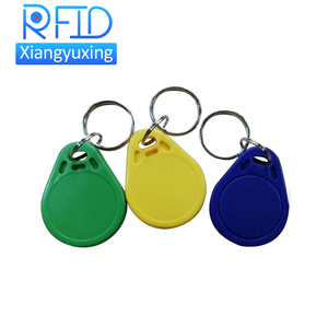 Waterproof ABS UID programmable regrabablede rfid keychain key fob tag for ACCESS control touchless - Product Image 1