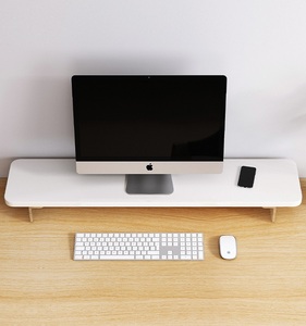 Màn hình đứng gỗ Máy tính để bàn và Acrylic Riser Màn hình bàn phím máy tính xách tay bàn nhỏ và bàn tổ chức ánh sáng Gỗ Đứng - Product Image 2
