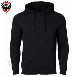 เสื้อฮู้ดถักแบบโอเวอร์ไซส์สีดำล้วนสำหรับนักเพาะกายสำหรับฤดูหนาว - Product Image 4