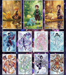 Nouvelles cartes de collection HuoHu Creative Demonslayered Crossover Pokemoned <span class=keywords><strong>Butterfly</strong></span> Dance Spirit's Abode pour enfants, jeux de cartes pour loisirs - Product Image 5