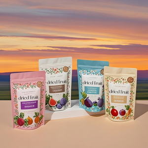 Kỹ thuật số in đầy đủ màu sắc đứng lên túi thấp moq nhựa Snack trái cây sấy khô gói cho bao bì thực phẩm khô như sữa thạch - Product Image 3